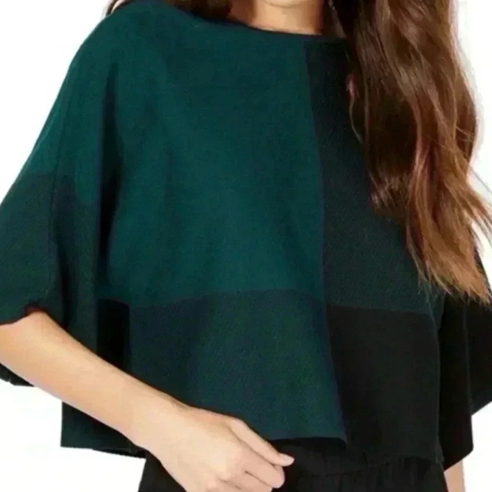 Eileen‎ Fisher Pine Sleek Tencel Bateau Top
